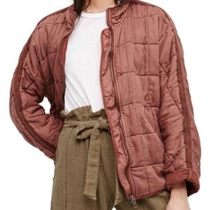 Free People Quilted Jacket